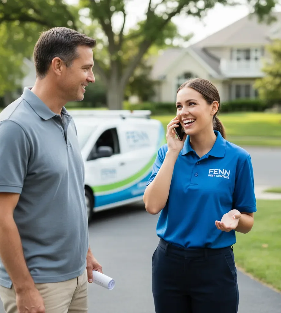 Fenn Pest Control customer support in Lerona